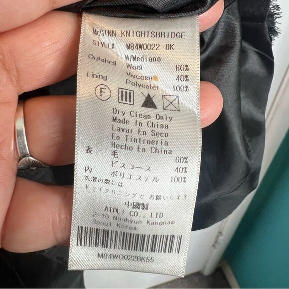 McGinn Knightsbridge sleeveless wool dress - Picture 5 of 9